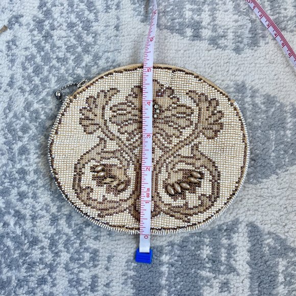 1930s Vintage Czech Glass Beaded Clutch - Picture 8 of 8